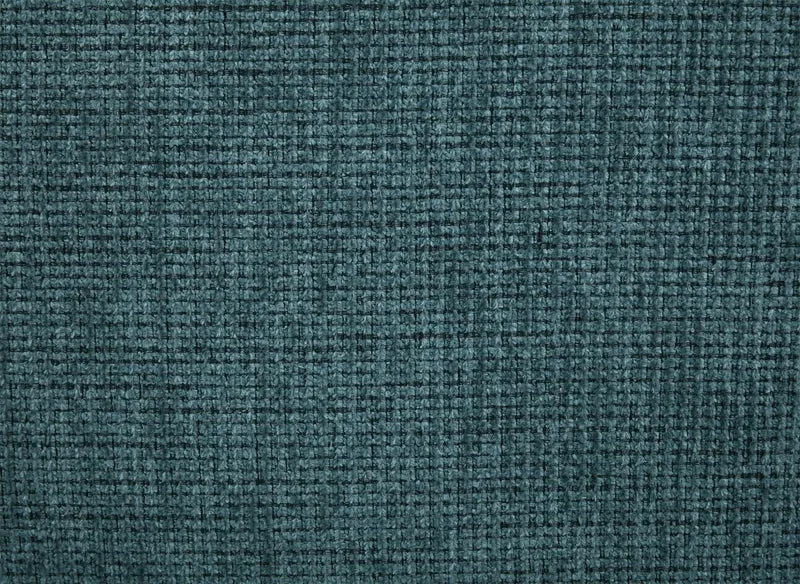 Canapé d'angle relax électrique en velours texturé bleu FEDORA - Angle gauche