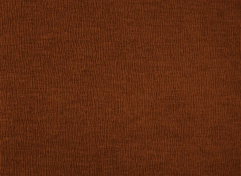 Canapé convertible express 3 places matelas 15 cm en tissu texturé terracotta ADILIO