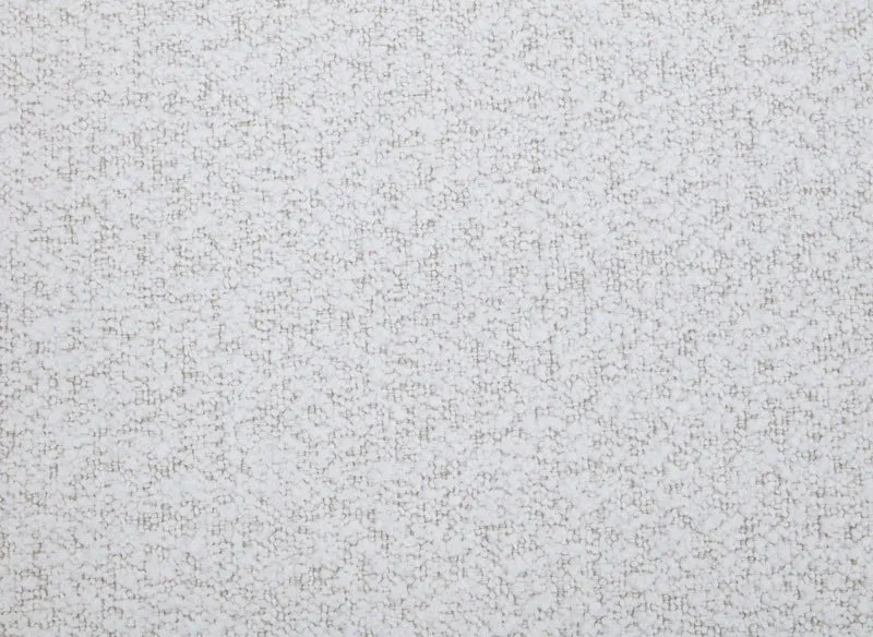 Canapé d'angle relax en tissu bouclette doux beige MARINA - Angle droit