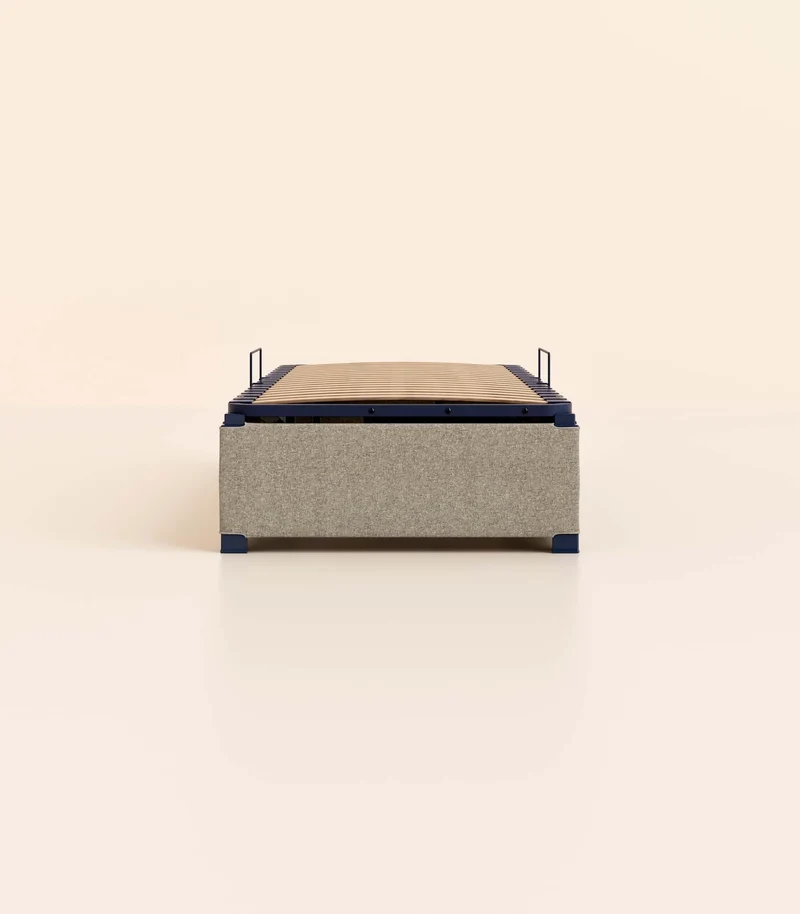 Lit coffre enfant - Gris