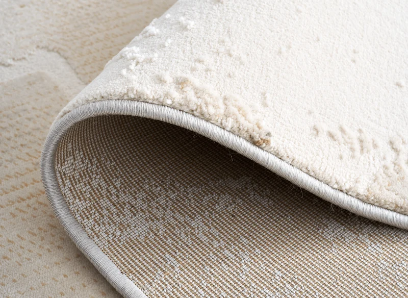 Tapis beige à motifs 160 x 230 cm NIRA