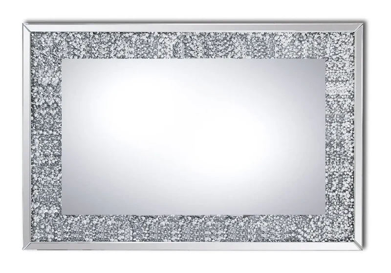 Miroir mural design led diamant - Ava