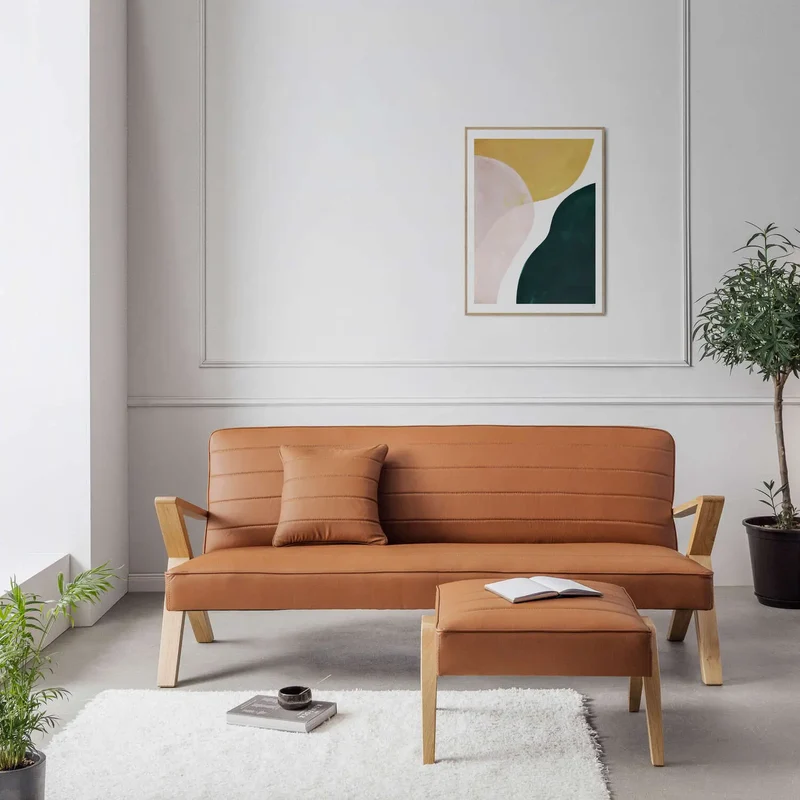 Retrostar 4er Sofa - Leder Premium