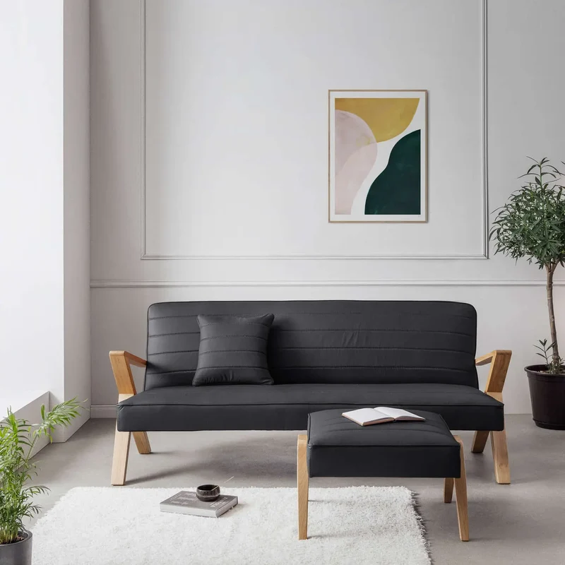 Retrostar 4er Sofa - Leder