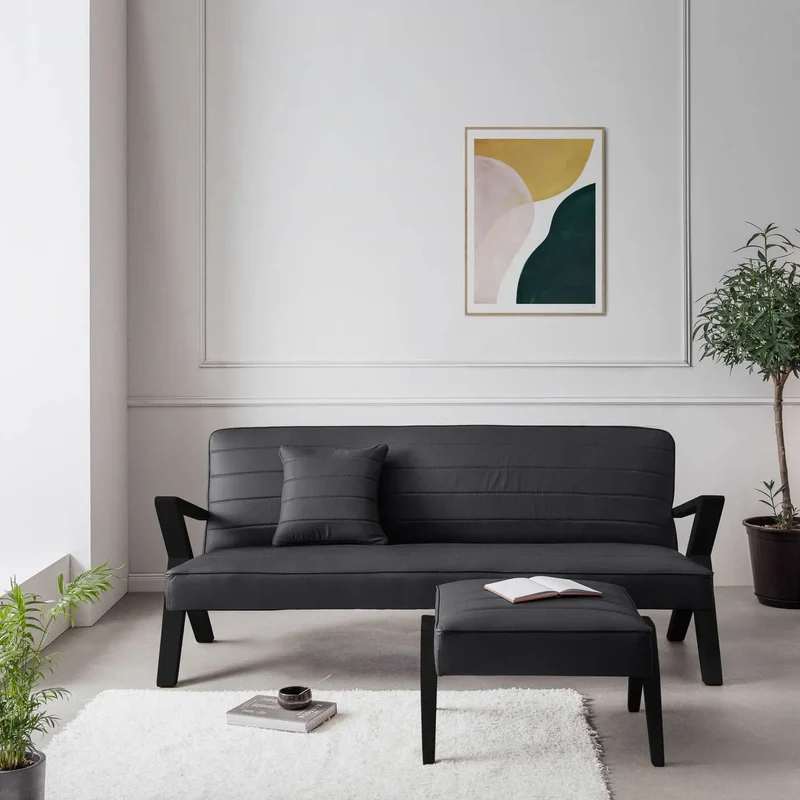 Retrostar 4er Sofa - Leder