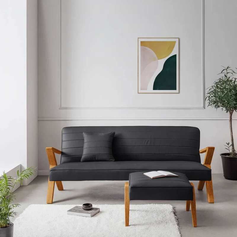 Retrostar 4er Sofa - Leder