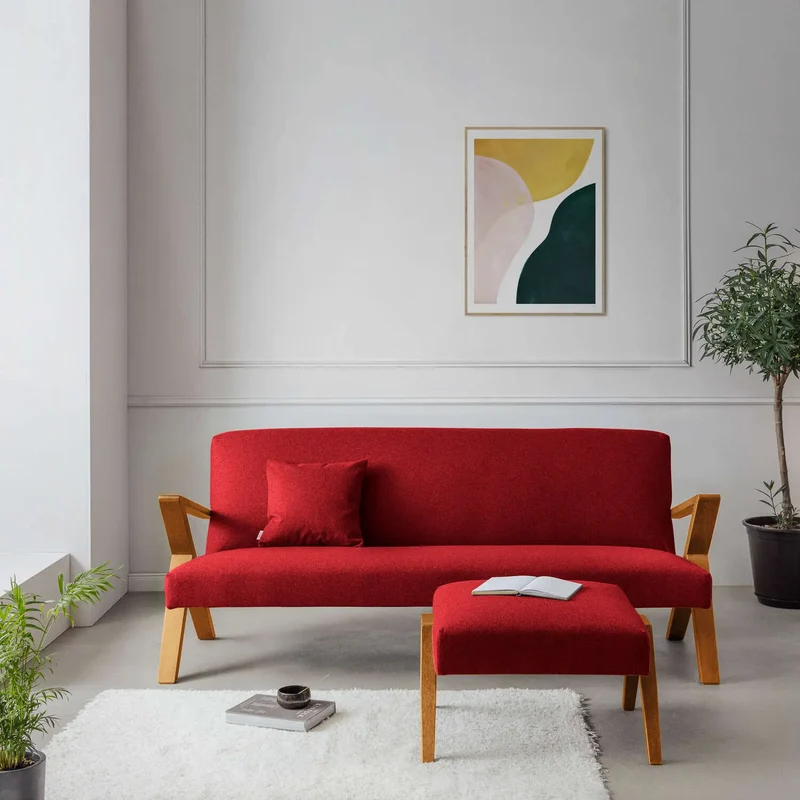 Retrostar 4er Sofa - Wool Line