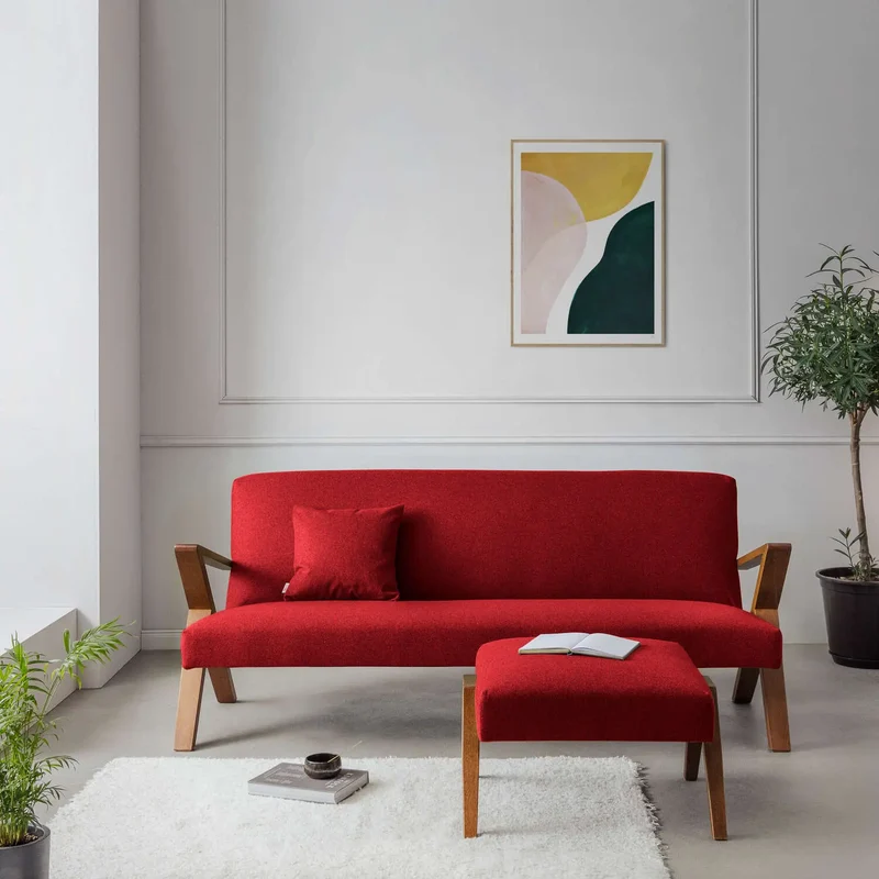 Retrostar 4er Sofa - Wool Line
