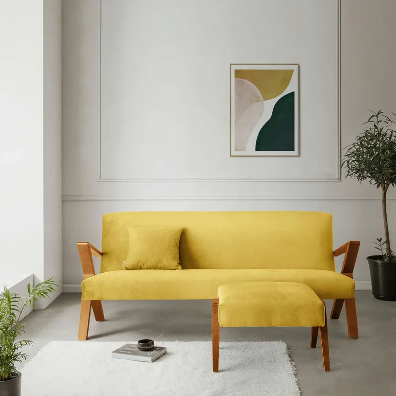Retrostar 4er Sofa - Velvet Line
