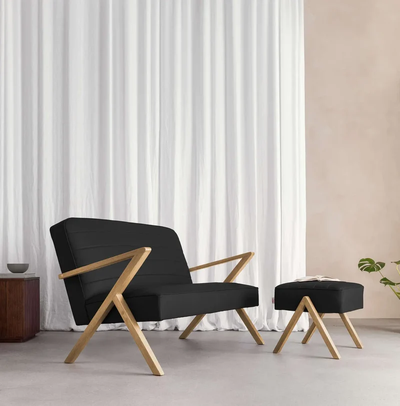 Retrostar 2er Sofa - Leder