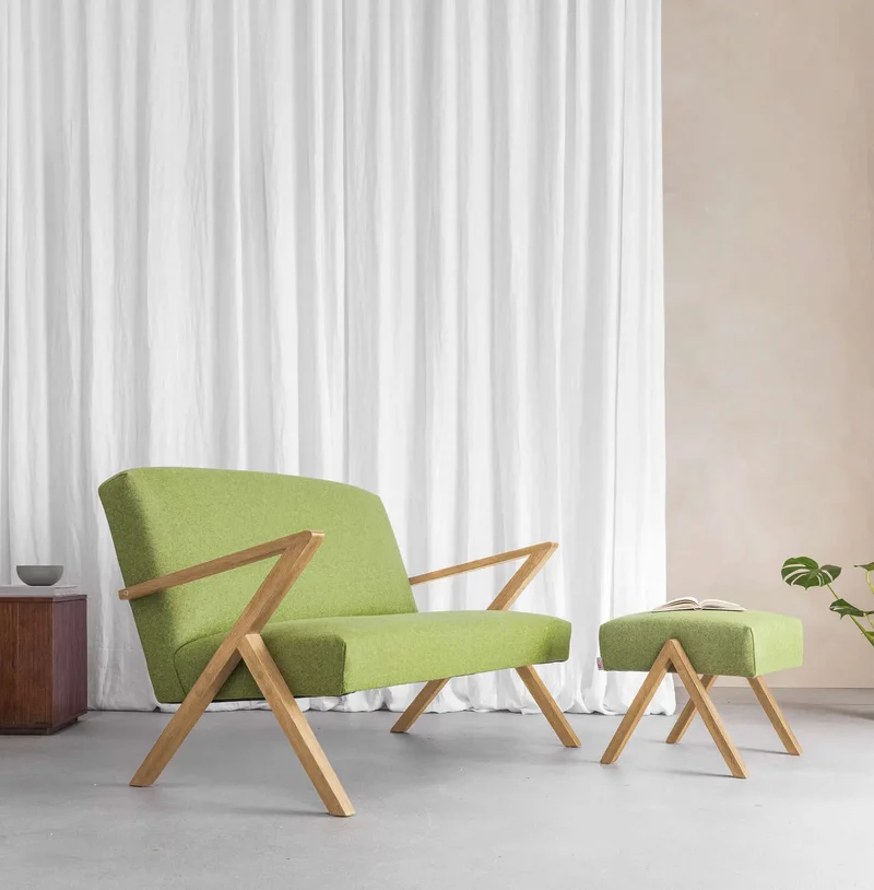 Retrostar 2er Sofa - Wool Line