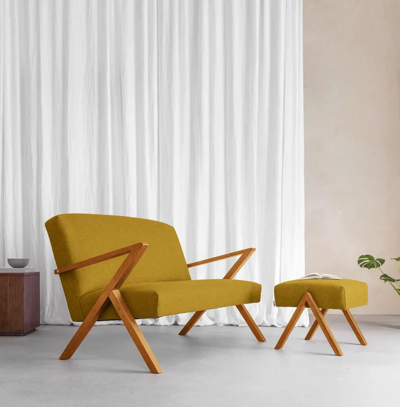 Retrostar 2er Sofa - Wool Line