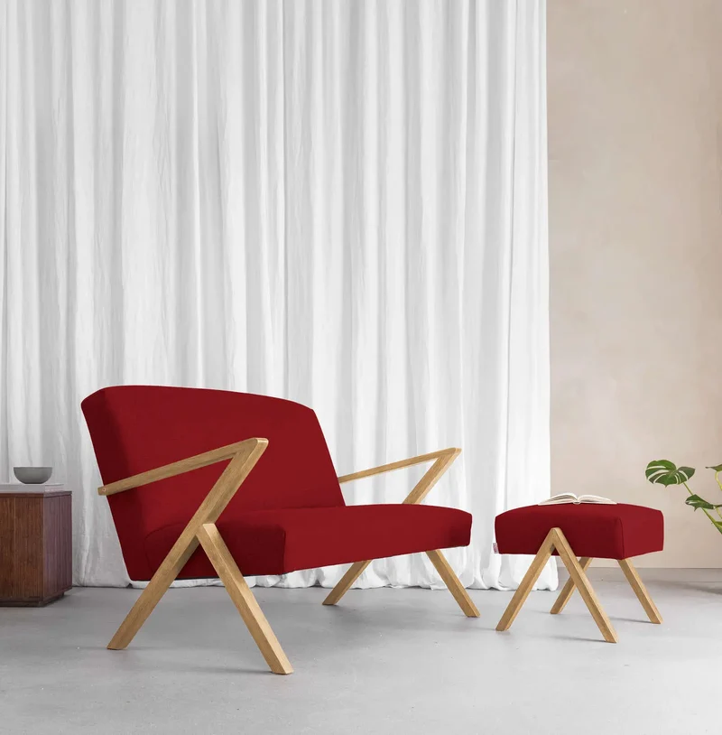 Retrostar 2er Sofa - Wool Line