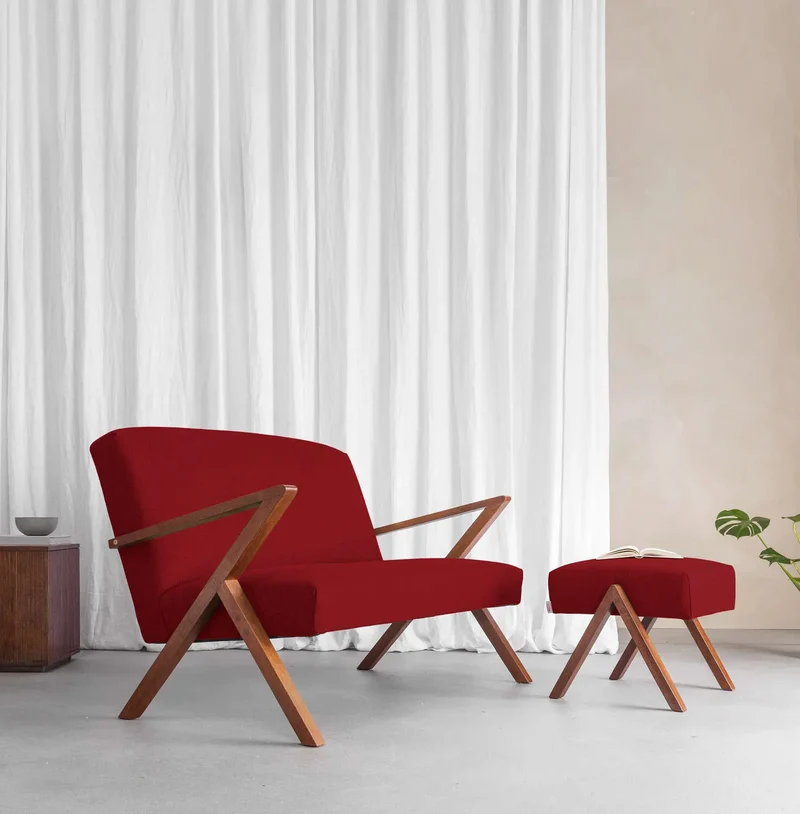 Retrostar 2er Sofa - Wool Line