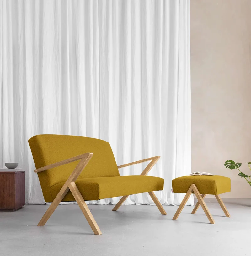 Retrostar 2er Sofa - Wool Line