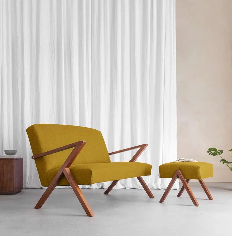 Retrostar 2er Sofa - Wool Line