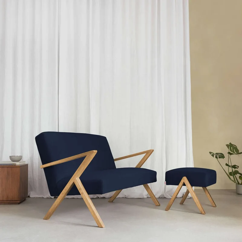 Retrostar 2er Sofa - Velvet Line