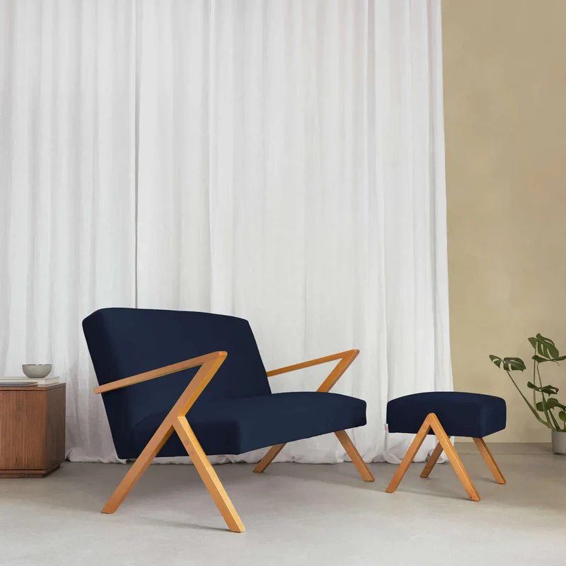 Retrostar 2er Sofa - Velvet Line