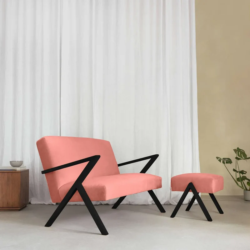 Retrostar 2er Sofa - Velvet Line