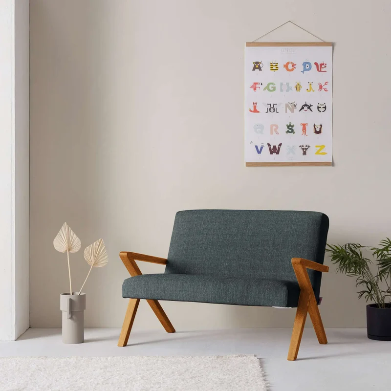 Kinder Retrostar 2er Sofa - New Life