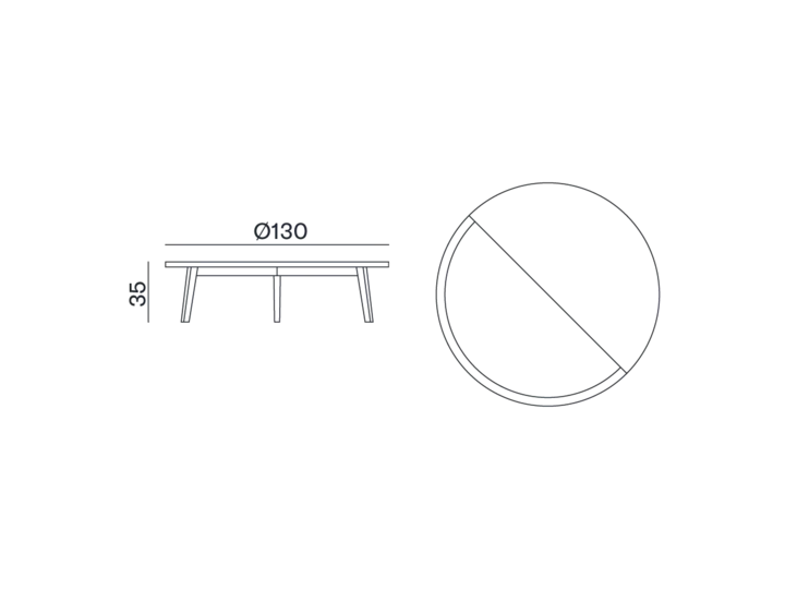 Table basse Gray