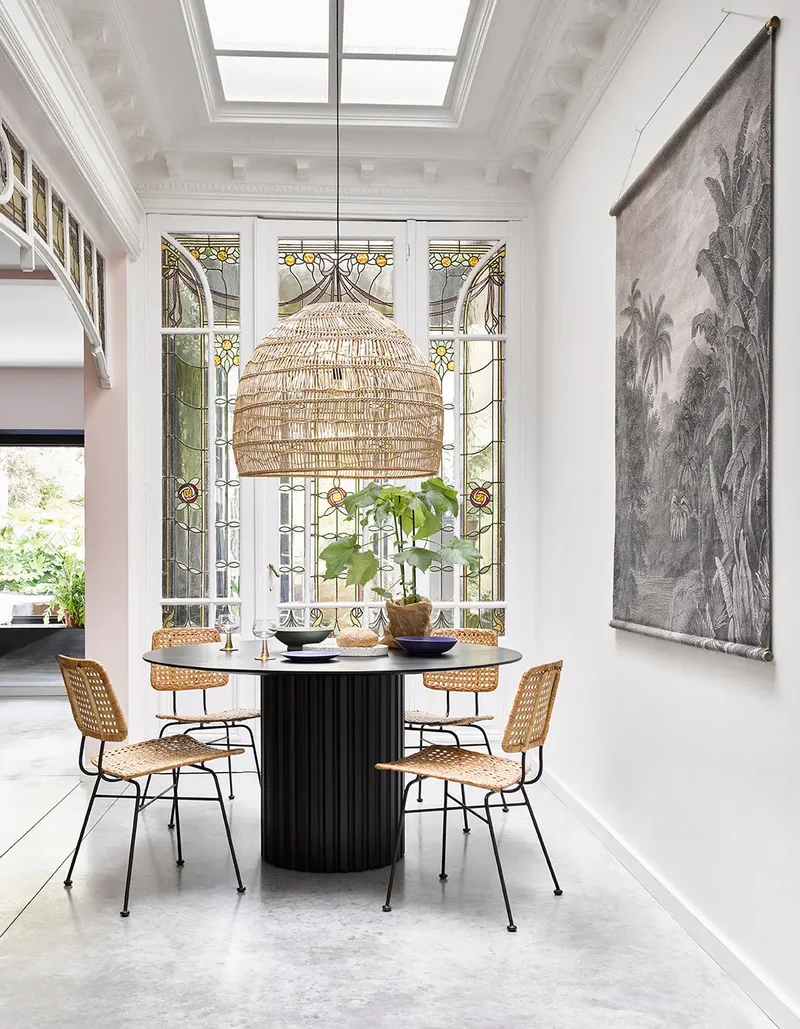 Table de repas ronde Pillar