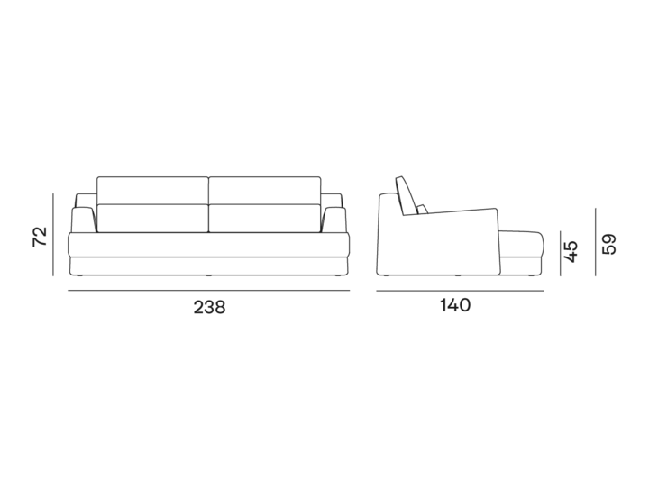 Canapé modulable Loll 16