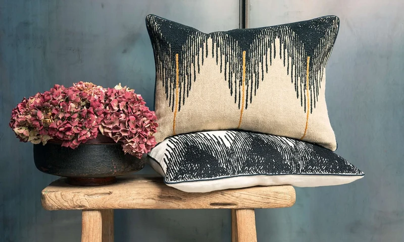 Coussin Elitis Josephine - housse 40x55 cm