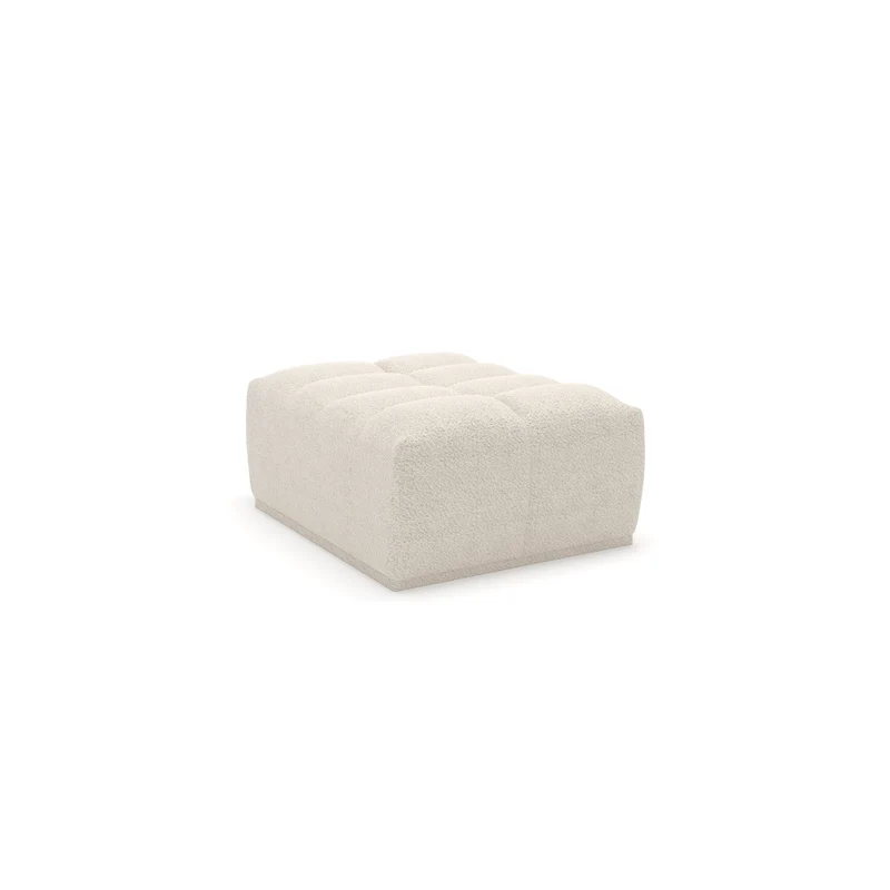 Pouf modulable JODY Tissu bouclette