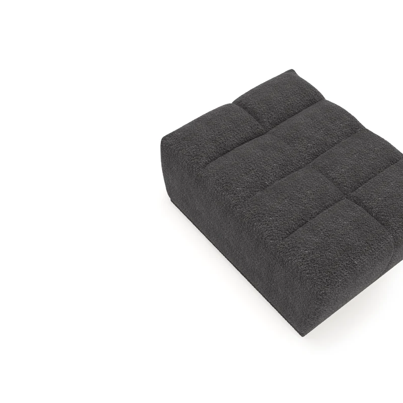 Pouf modulable JODY Tissu bouclette