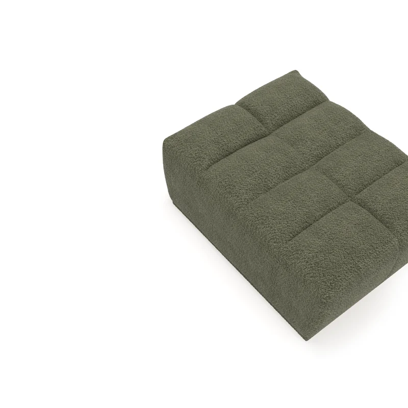 Pouf modulable JODY Tissu bouclette