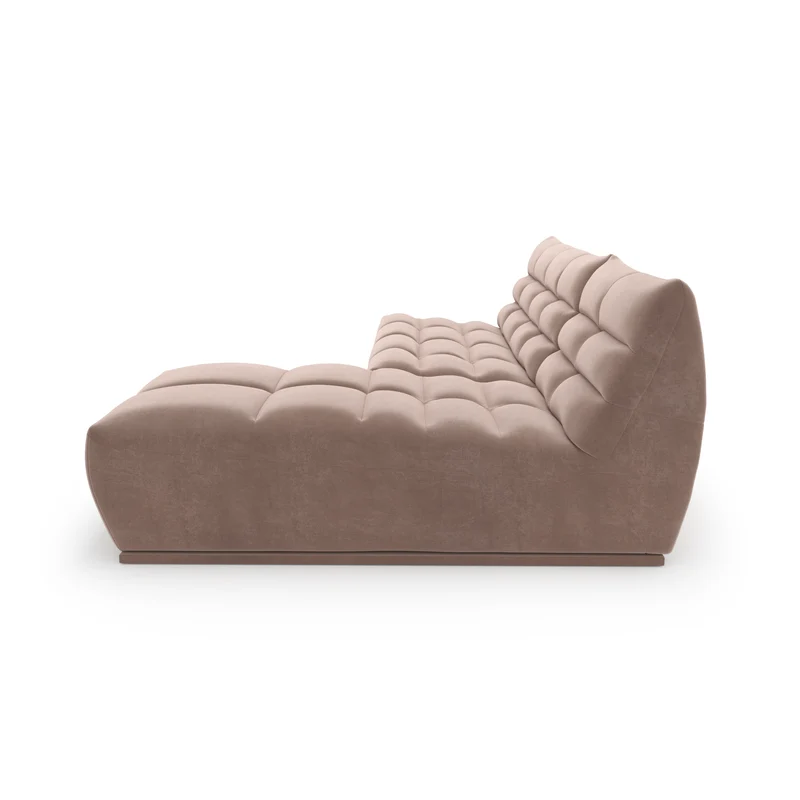 Canapé d'angle droit ou gauche modulable JODY Velours
