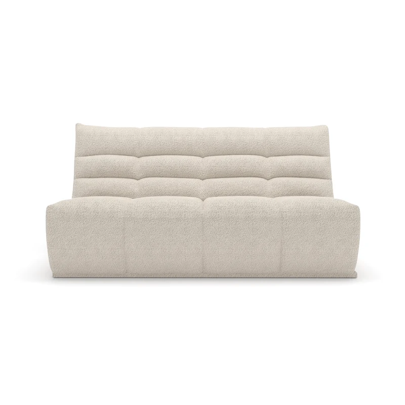 Canapé 3 places modulable JODY Tissu bouclette