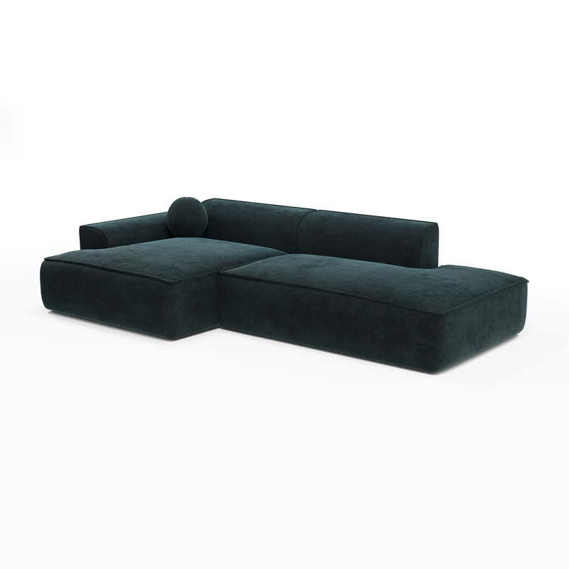 Canapé angle gauche 300cm ANIA Velours