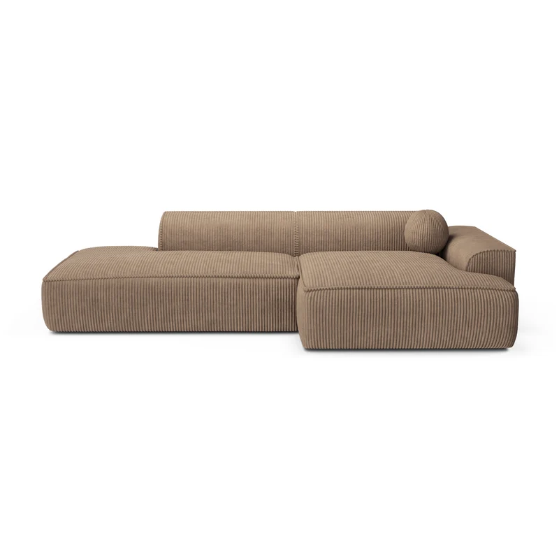 Canapé angle droit 300cm ANIA Velours Côtelé