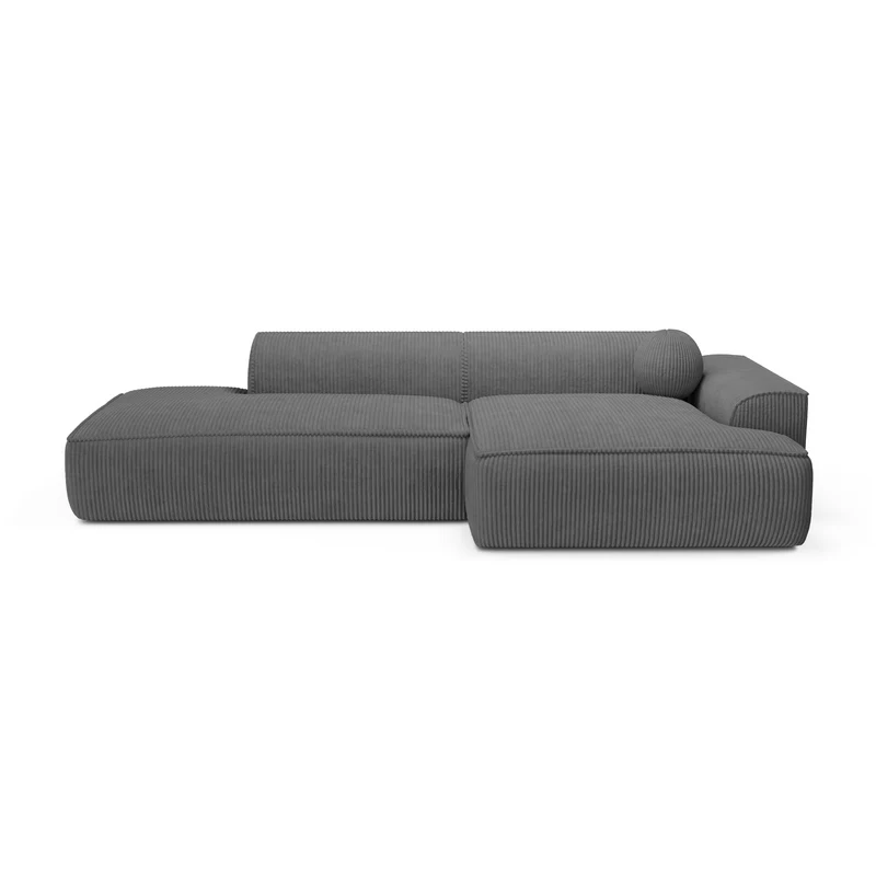 Canapé angle droit 300cm ANIA Velours Côtelé