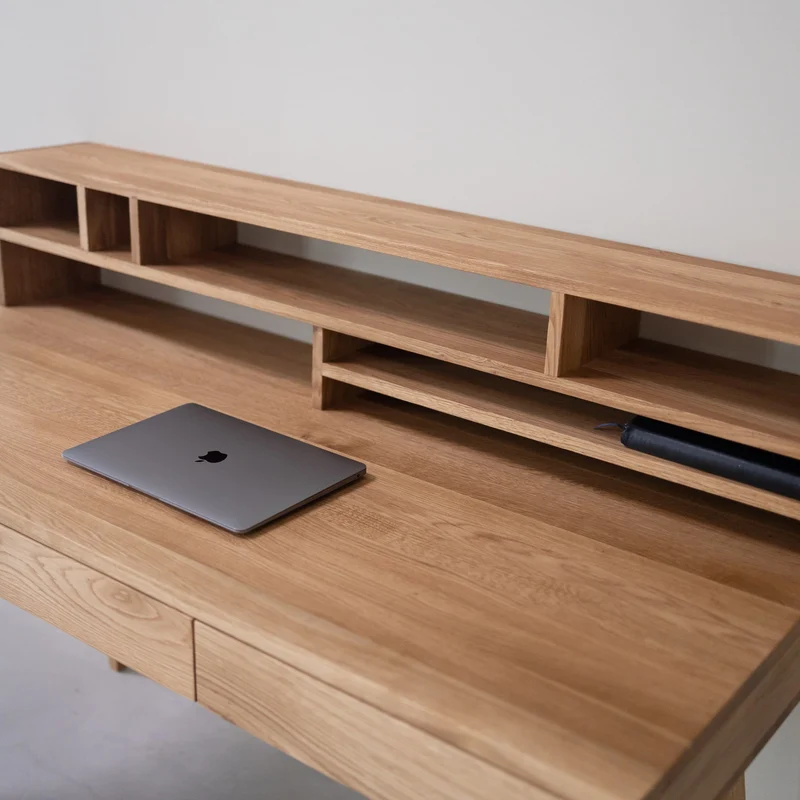 Bureau en chêne massif MALMO 2 | NordicStory