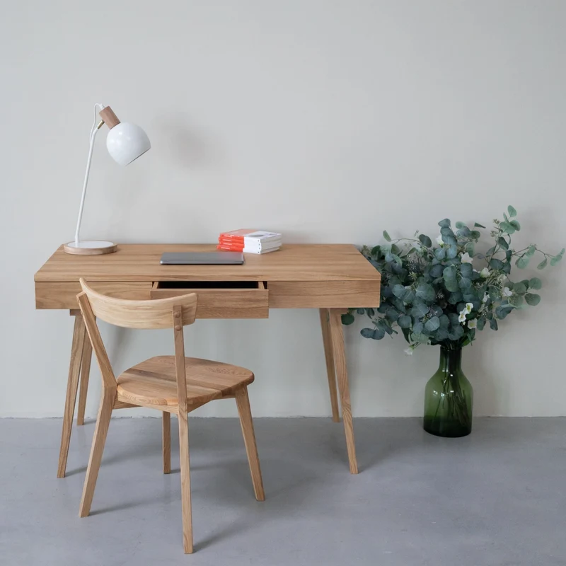 Bureau en chêne massif MALMO 1 | NordicStory