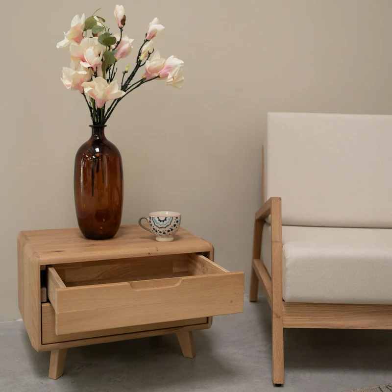 Table de chevet en bois massif SWEDEN 2 | NordicStory