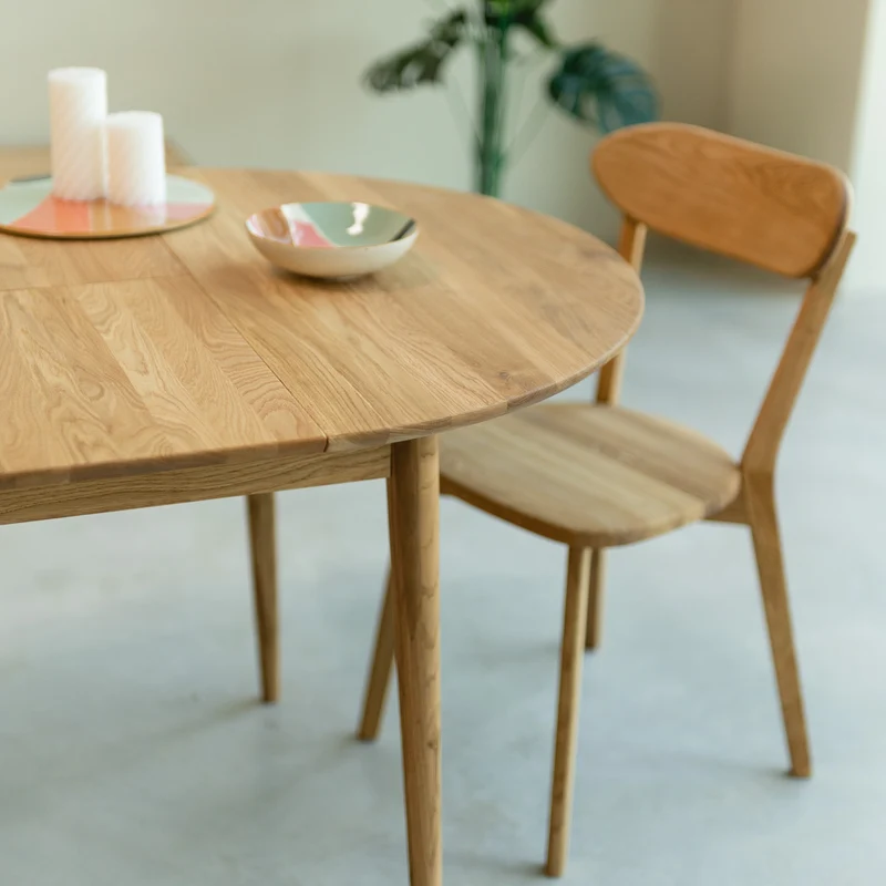 Table de salle à manger à rallonges en chêne MALMO | NordicStory