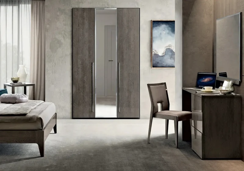 Chambre complète modern bouleau FLORE