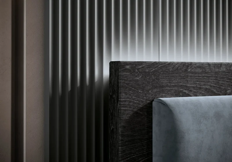 Chambre complète modern capitonné ROMY