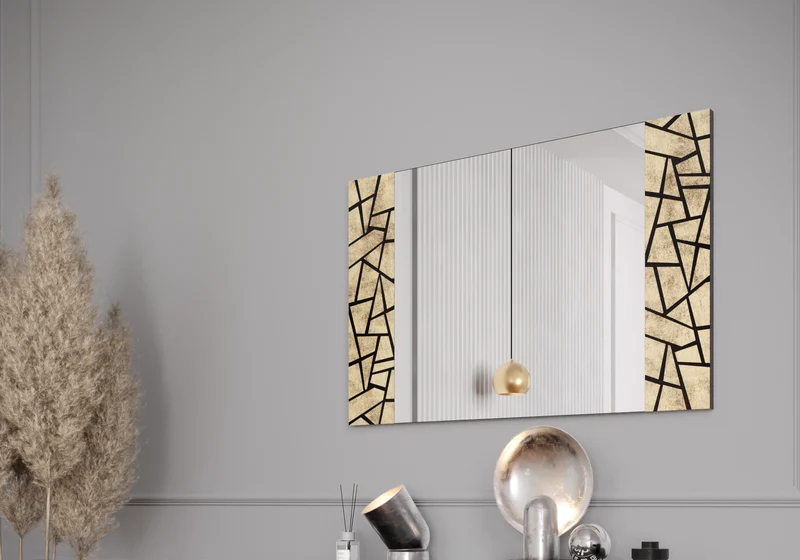 Chambre complète noir doré brillant design – STELLA